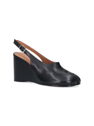 Maison Margiela Womens With Heel Black Upper: Sheep Leather