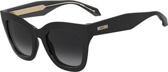 Moschino MOS215/S 807/9O Womens Sunglasses Black Size 52