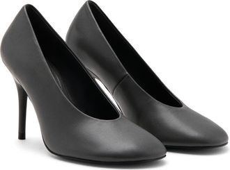 Mango Round Toe Pump in Dark Grey at Nordstrom, Size 6Us