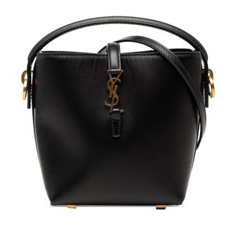 Saint Laurent Pre-owned Saint Laurent Mini Shiny Calfskin Le 37 Bucket Bag Ladies 42RPVEYUPDSHC6AS