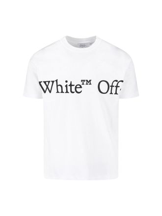 Off-white T-Shirt Logo Bookish