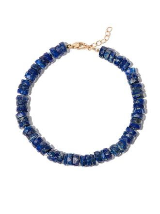 JiaJia Bracciale in oro giallo 14kt con lapislazzuli