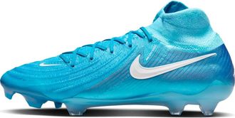 Nike Nike Mens Phantom Luna 2 Elite Fg High-top-fu&szlig;ballschuh Soccer Shoe, Blue Fury White, 8 UK