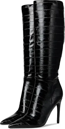 Steve Madden Nitro Womens Boots Black Eel : 7.5 M, Synthetic