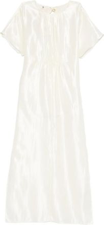 The Garment Abito lungo Porcha a maniche corte - Bianco