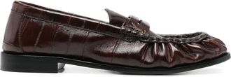 Saint Laurent Supple loafers - men - Calf Leather/Calf Leather/Calf Leather - 41.5 - Brown