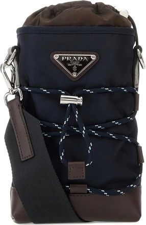 Prada Speedrock telefoonhoesje met logo - Blauw