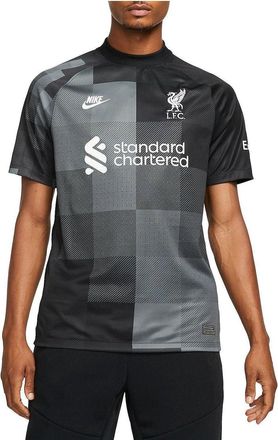 Nike Liverpool Short Sleeve Goalkeeper Jersey 21/22 Black Dark Gray DB2559-011