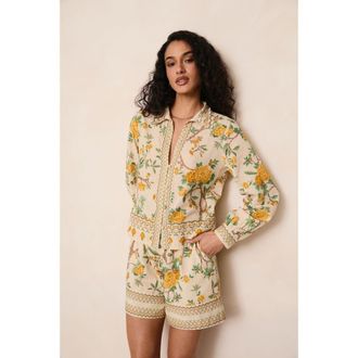 Raishma Raffey Short in Yellow at Nordstrom, Size 16 Uk