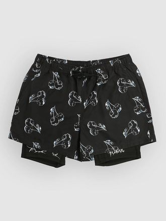 Vitriol Flex 14.5 Boardshorts zwart