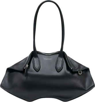 Alexander McQueen Alexander McQueen, Shoulder Bags, female, Black, Size: ONE SIZE Manta Shoulder Bag