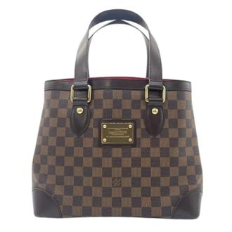 Louis Vuitton Pre-owned Damier Canvas Tote Bag - Dames - Pre-owned - Bruin - Maat: ONE Size