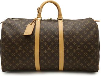 Louis Vuitton Monogram Brown Monogram Boston Bag (Pre-Owned)