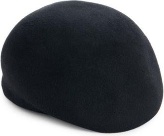 Chlo&eacute; Felted Beret in Black at Nordstrom, Size Medium