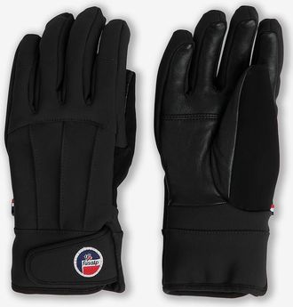 Fusalp Skihandschuhe aus Softshell und Leder Glacier W