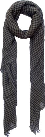 Cortana Geruite Vichy Foulard - Dames - Sjaals - Veelkleurig - ONE Size - Kasjmier - Accessoires