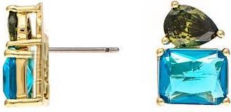 Rivka Friedman Cubic Zirconia Stud Earrings in Blue at Nordstrom Rack