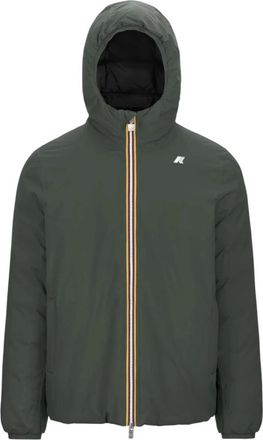 K-Way Thermo Double Jacket - Heren - Winterjassen - Groen - M - Polyester - Jassen
