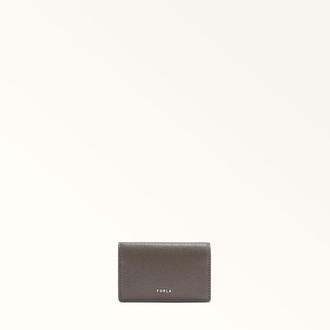 Furla Man Project Card Case Moka Brown Milos Textured Calf Leather + Lush Calf Leather Man