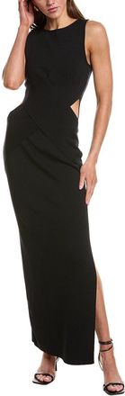 endless rose Endless Rose Hip Cutout Maxi Dress