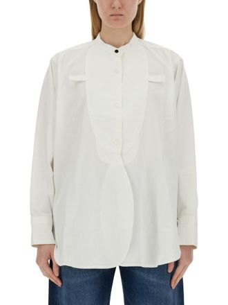 Victoria Beckham White Regular Solid Shirt