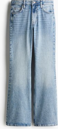 H&M Flared High Jeans - Blue