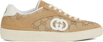 Gucci G75 GG sneakers - Brown