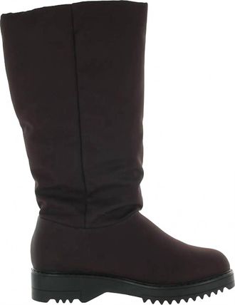 Cougar Womens Gale Mid Calf Winter Boot In Burgundy