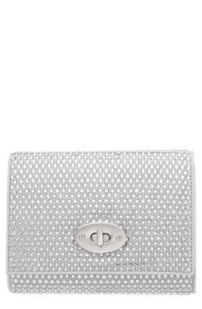 Nina Cilian Clutch in Silver at Nordstrom