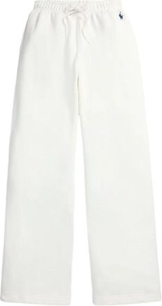 Polo Ralph Lauren Witte Broek voor Vrouwen Aw 25 - Dames - Sweatpants - Wit - XS - Katoen - Broeken