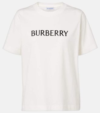 Burberry T-shirt in jersey di cotone