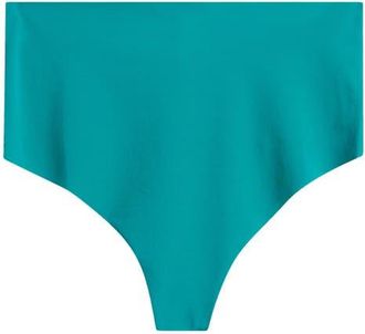 b.tempt'd by Wacoal b.bare High Waist Thong in Deep Lake at Nordstrom, Size X-Large