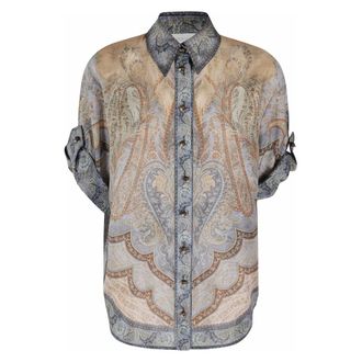 Zimmermann Shirts, female, Multicolor, Size: S Wanderlust Shirt