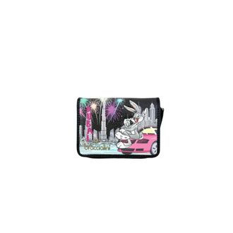 Braccialini Accessoires, Dames, Veelkleurig, ONE Size, Polyester, Cartoline Kleine Portemonnee