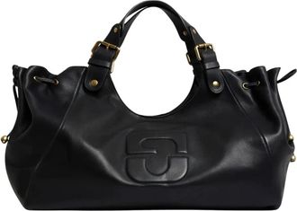 Gerard Darel Le Chiara Handtas - Dames - Tassen - Zwart - Maat: ONE Size Leer