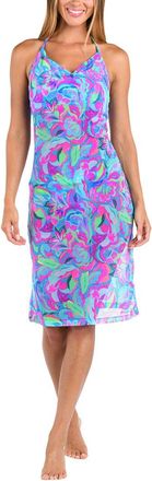 Sunshine 79 Swirltopia Halter Midi Dress