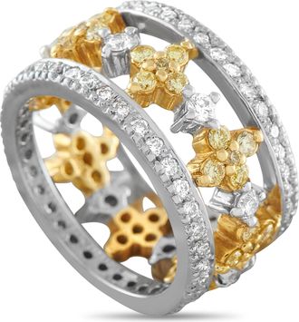 Luxury Bazaar 18K White Gold 1.75ct Diamond Ring MF57-031726
