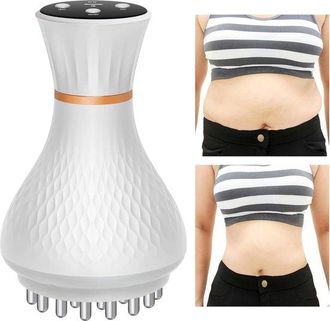 No Brand Masajeador De Drenaje Linf&aacute;tico: Una Herramienta Port&aacute;til De Masaje Anticelul&iacute;tico Con 19 Niveles De Intensidad Para Relajar El Cuello, Las Piernas, L