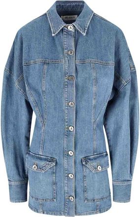 The Attico Mini Denim Dress