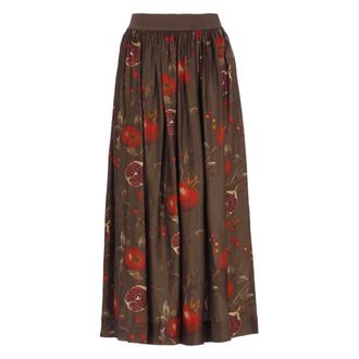 Uma Wang UMA Wang, Dames, Rokken, Bruin, Maat: S Zijde