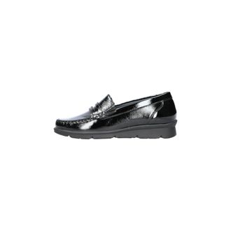 Waldl&auml;ufer K-Inga Slipper - Dames - Schoenen - Zwart - Maat: 35 1/2 EU Leer
