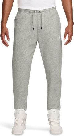 Nike Jordan Mens Brooklyn Fleece Pants - Heather Grey/White Size 3XL