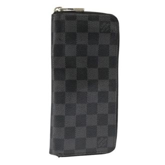 Louis Vuitton Pre-owned Wallets, female, Gray, Size: ONE SIZE Pre-owned Zippy wallet vertical