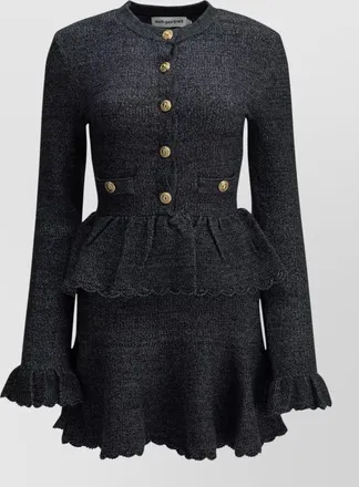 Self Portrait short knit dress