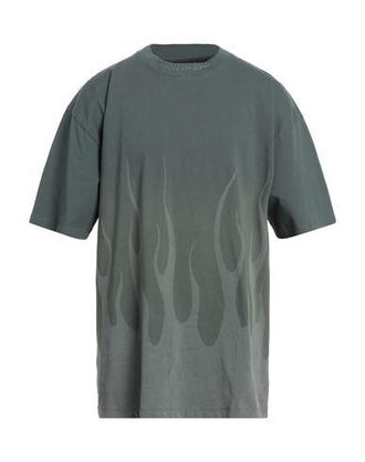 Tシャツ・カットソー VISION OF SUPER FLAMES T-SHIRT WHITE T-SHIRT BLACK FLAMES | Vision of Super SS24