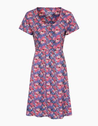 Mountain Warehouse Womens Mountain Warehouse Womens/Ladies Essentials Lora Flowers Skater Dress - Red - Size: 20