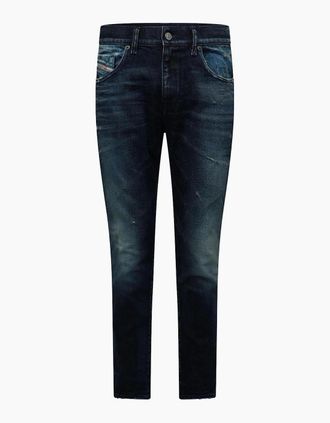 Diesel Mens 2019 D Strukt Slim Fit Jeans - Blue - Size: 30/30