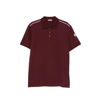 Moncler Stripe-detail Polo Shirt