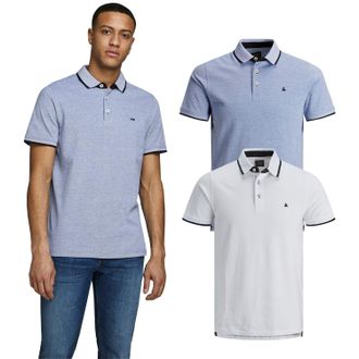 Jack & Jones heren multi-pack classic polo pique T-shirt met korte mouwen, 2-pack