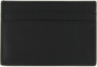 Fendi Leather Card Case - Black